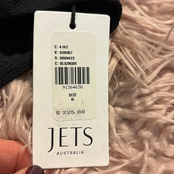 NWT Anthropologie-JETS Australia Joali Tie Front Bandeau One Piece Swims… - Picture 5 of 16